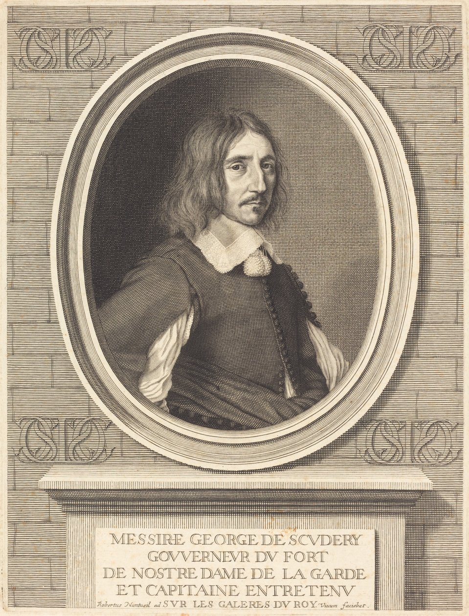 Georges de Scudery av Robert Nanteuil