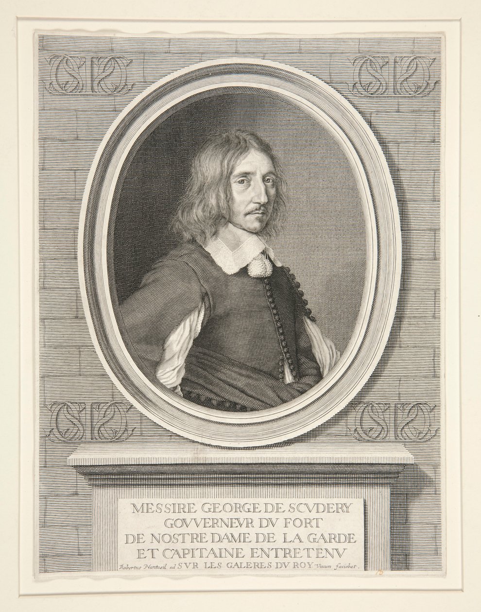 Georges de Scud?ry, författare, medlem av akademin (1601-1668) av Robert Nanteuil