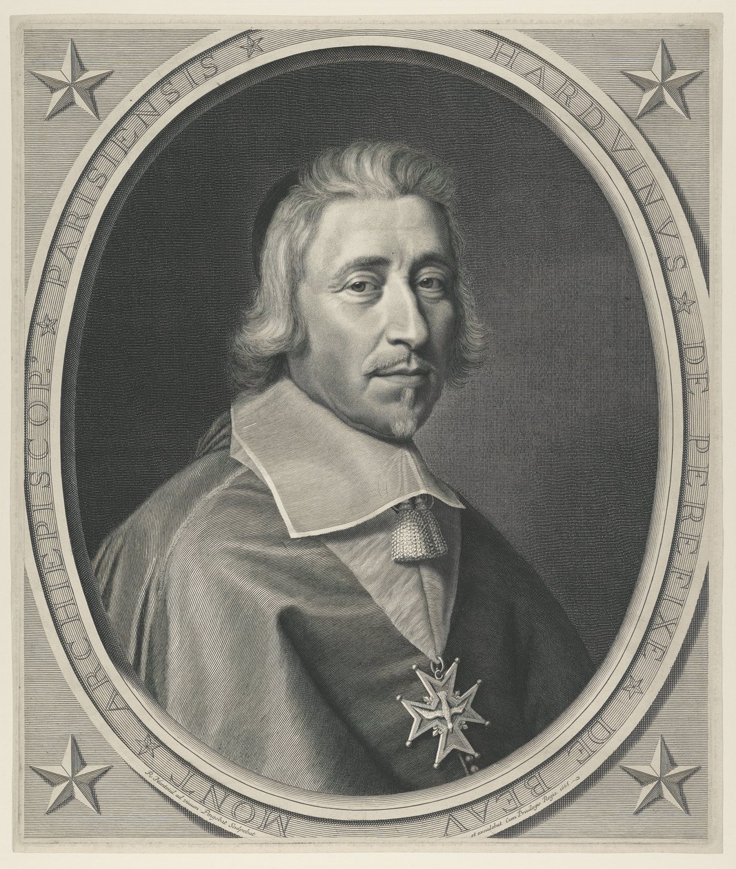 Hardouin de Beaumont de Pérefixe, ärkebiskop av Paris av Robert Nanteuil