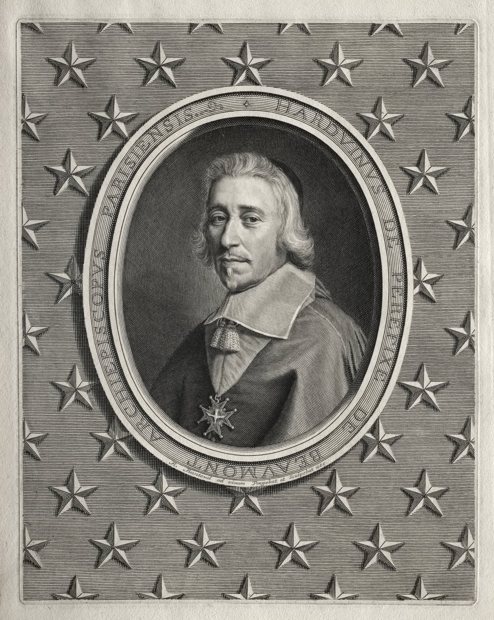 Hardouin av Perefixe de Beaumont av Robert Nanteuil