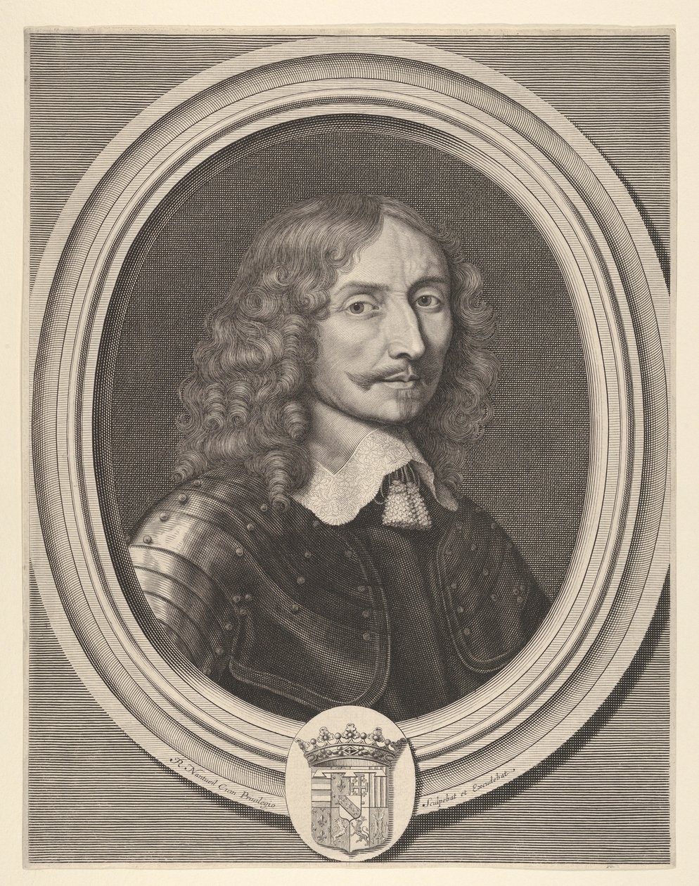 Henrik II av Lorraine, markis de Mouy, ca. 1651. av Robert Nanteuil