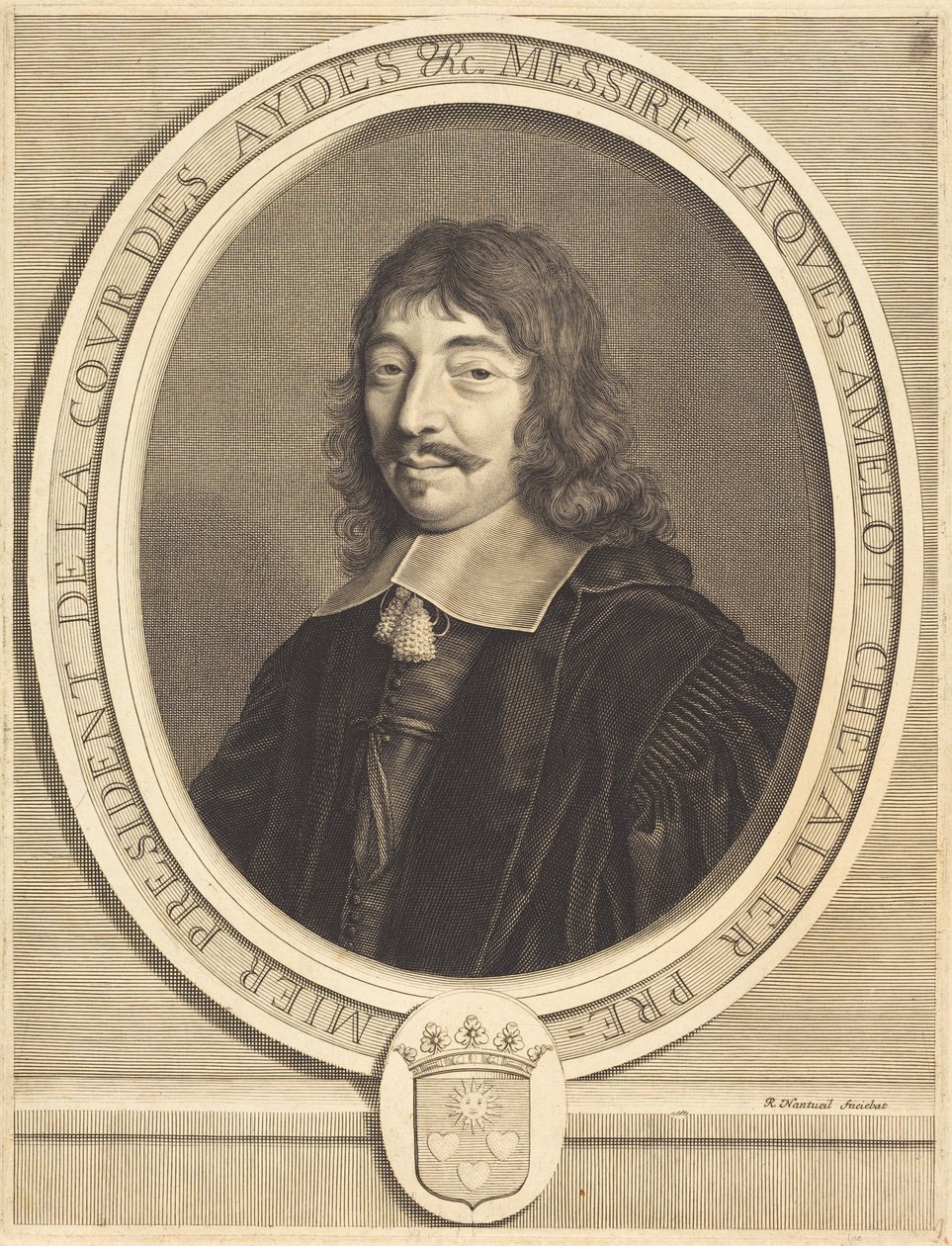 Jacques Amelot av Robert Nanteuil