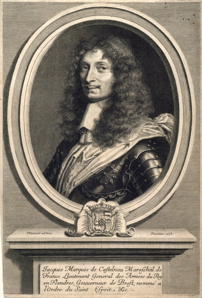 Jacques markis av Castelnau-Mauvissière av Robert Nanteuil