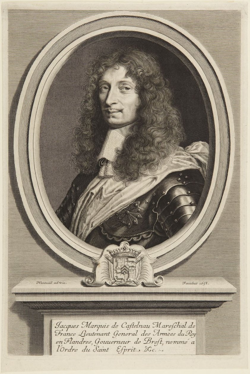 Jacques, markis av Castelnau – 1658 av Robert Nanteuil