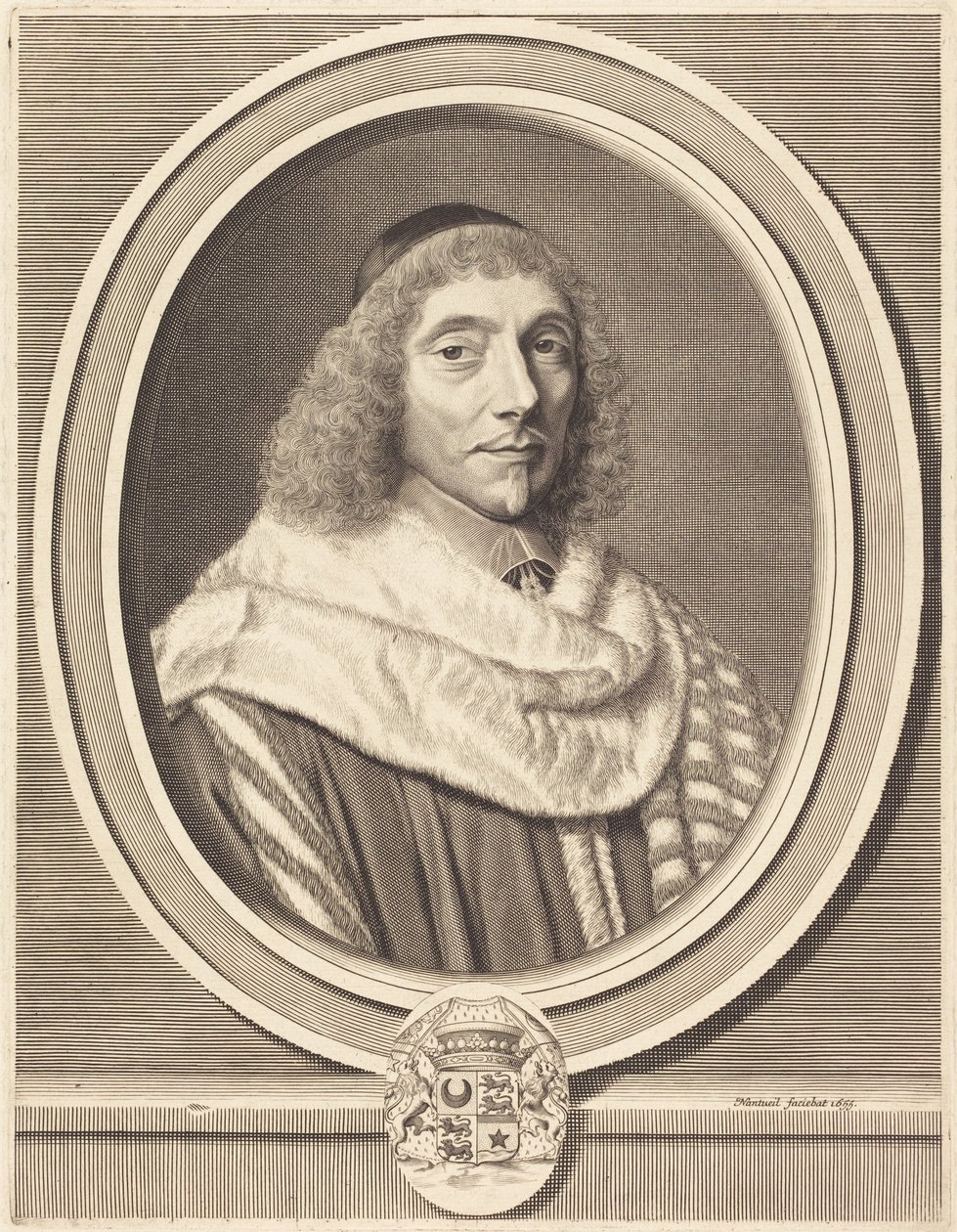 Jean-Antoine de Mesmes av Robert Nanteuil
