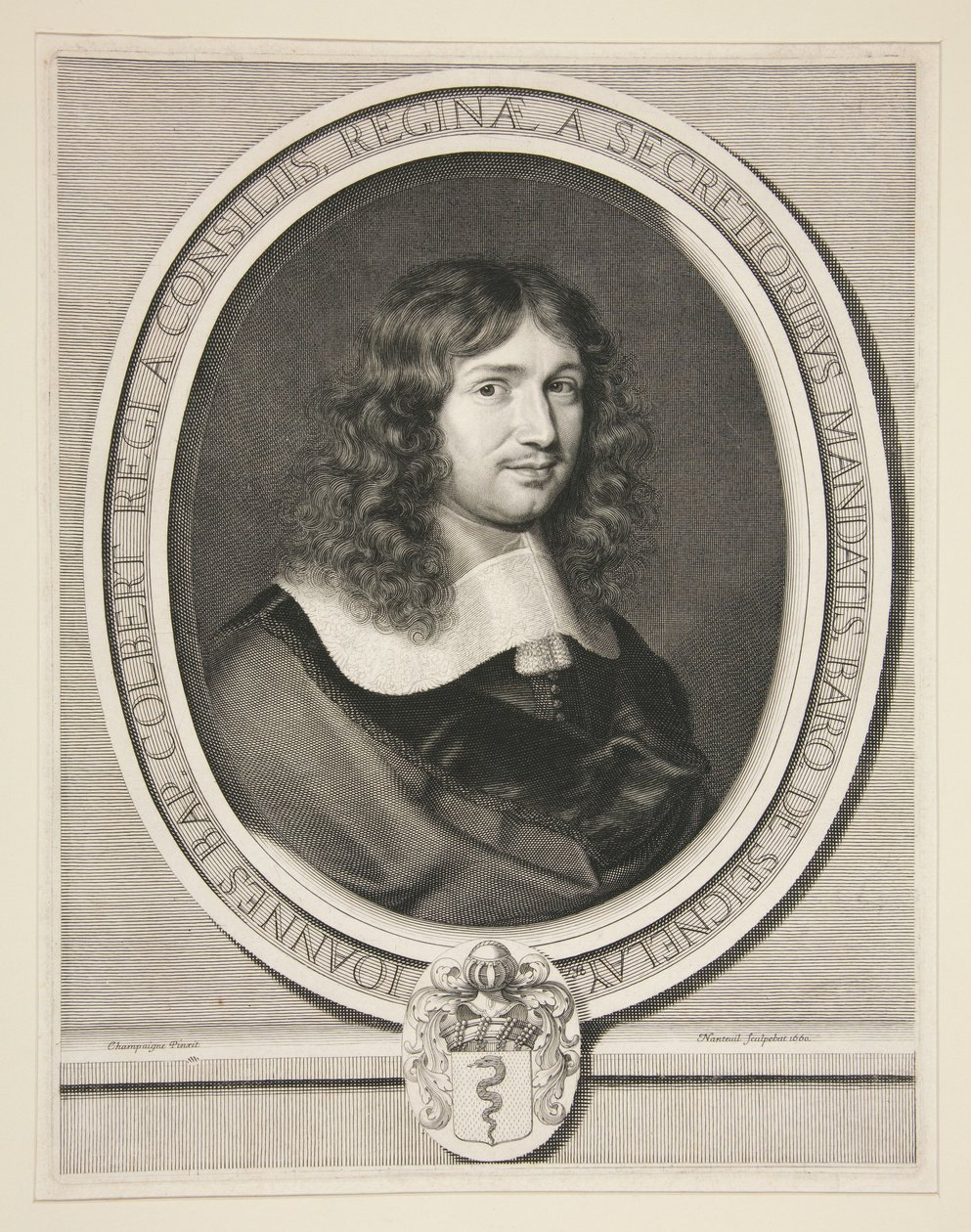 Jean-Baptiste Colbert, finansinspektör av Robert Nanteuil
