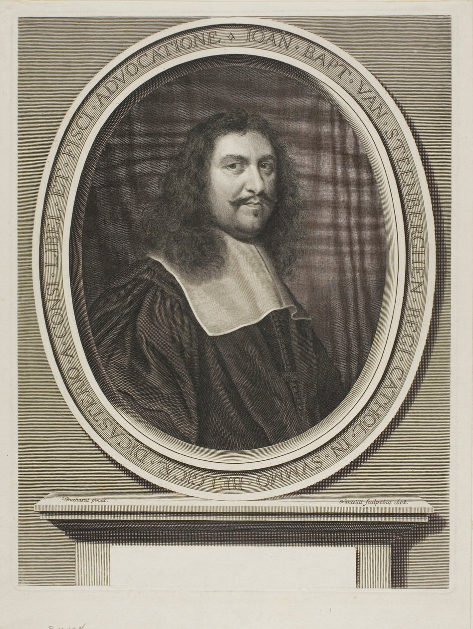 Jean Baptiste Van Steenberghen av Robert Nanteuil