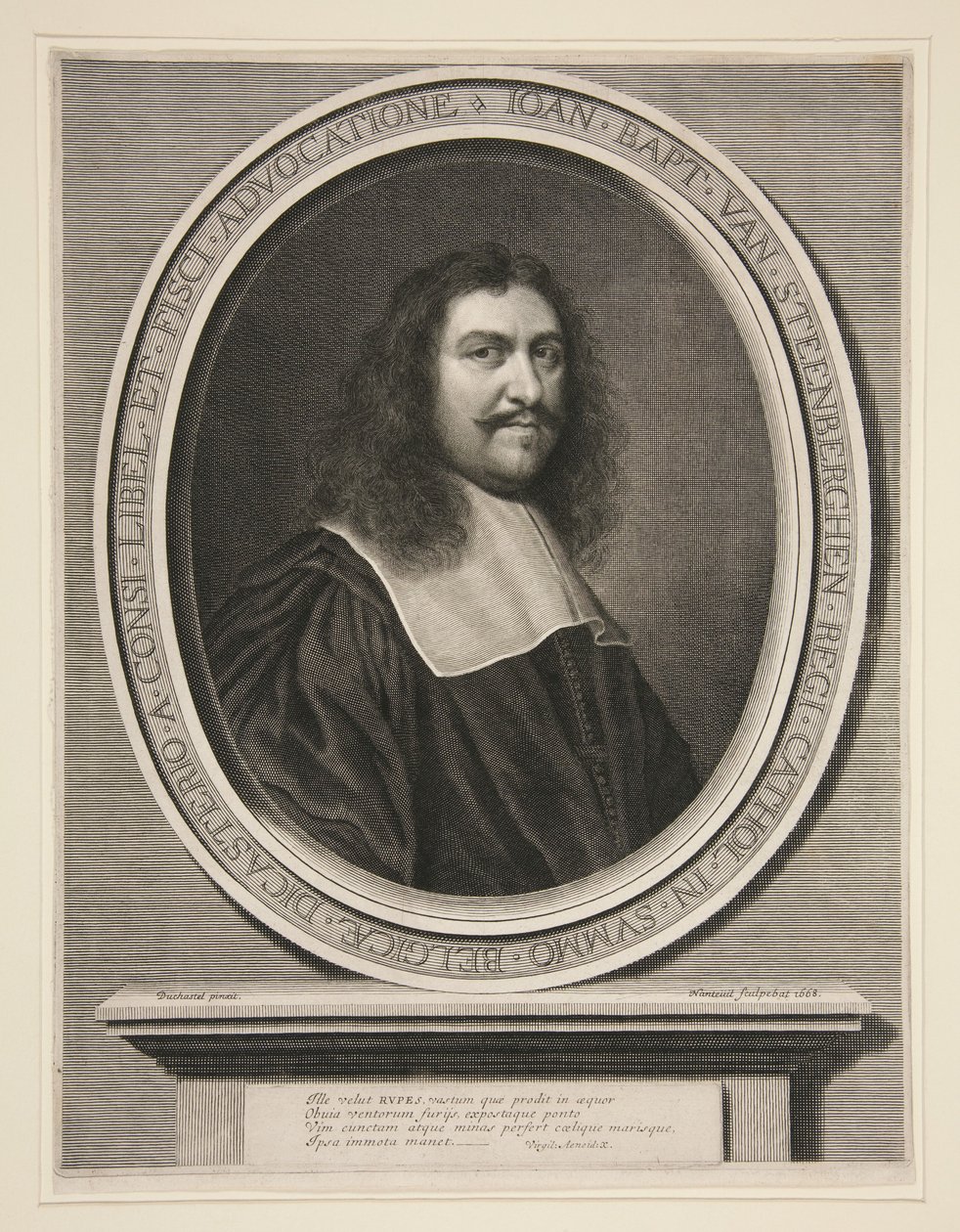 Jean Baptiste van Steenberghen, kungens rådgivare i Flanderns råd av Robert Nanteuil