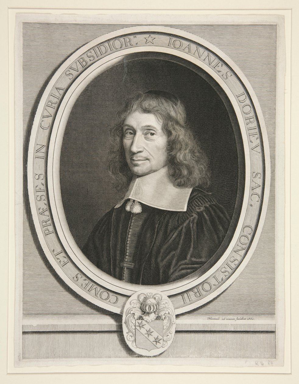 Jean Dorieu, president i Aidsdomstolen (1596-1679) av Robert Nanteuil