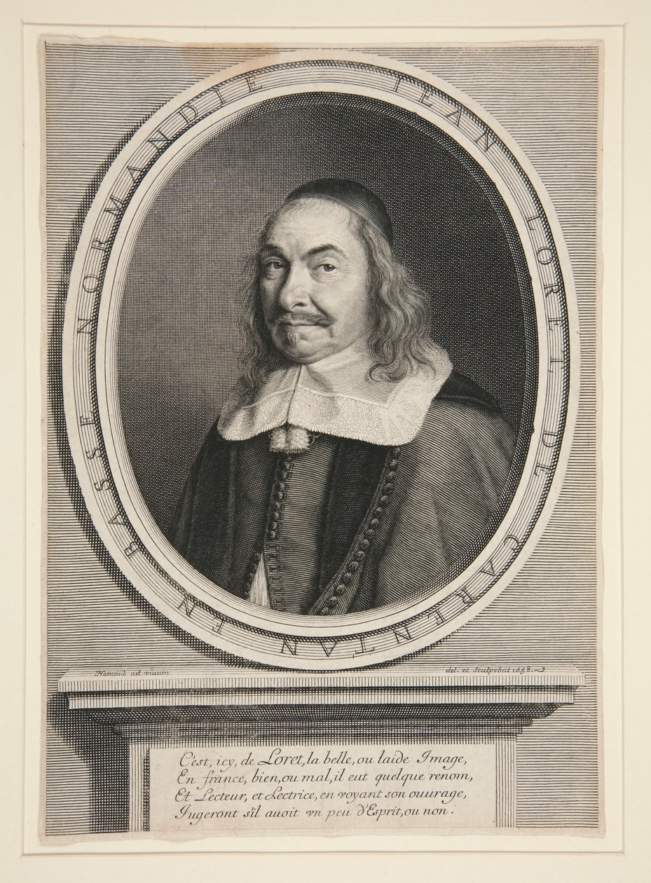 Jean Loret (1595-1665), fransk författare av Robert Nanteuil