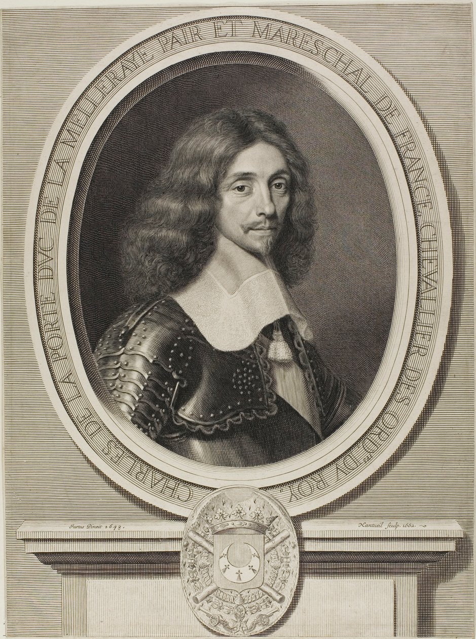 Marskalk de la Meilleraye av Robert Nanteuil