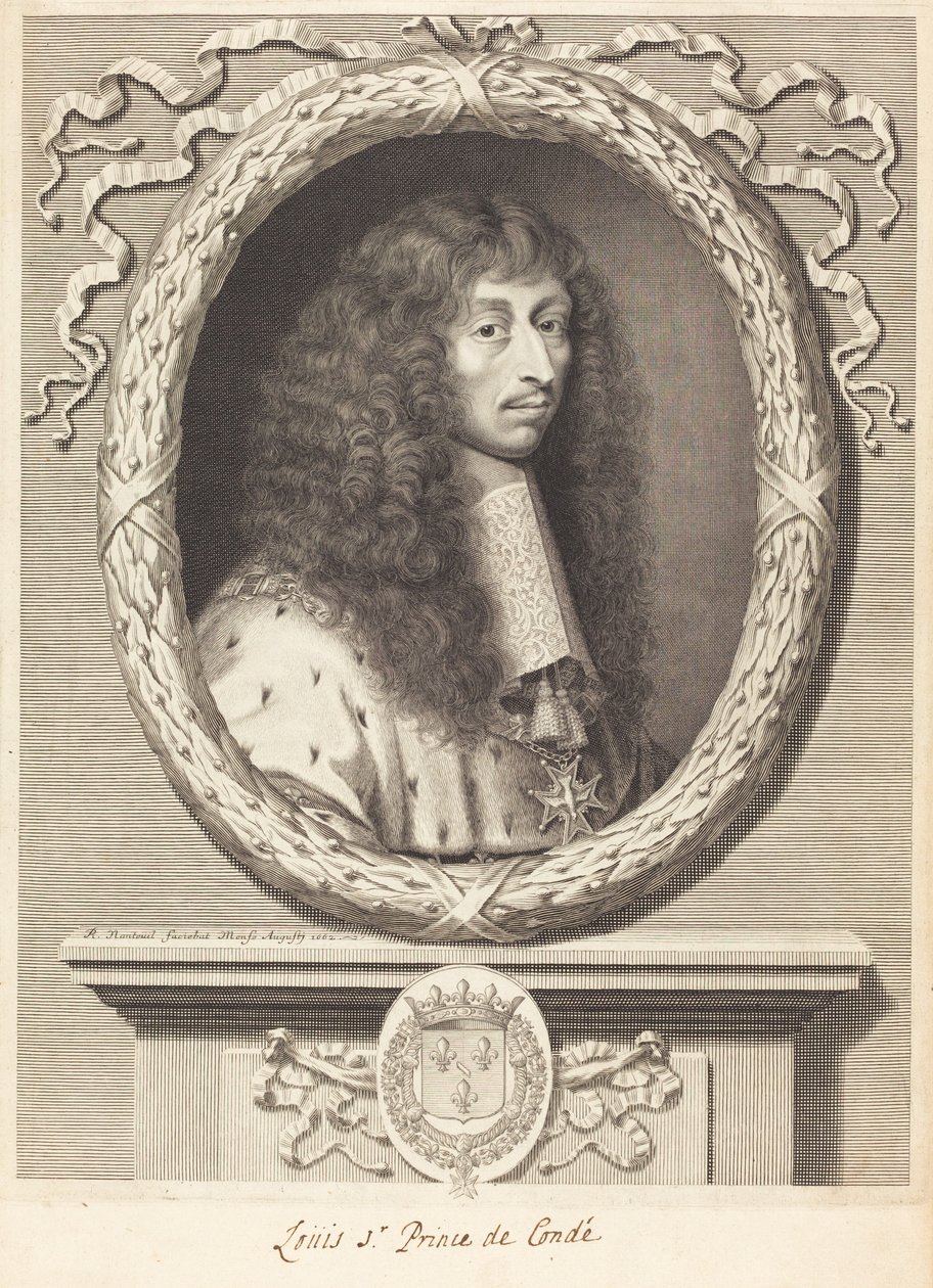 Ludvig II, prins av Condé av Robert Nanteuil