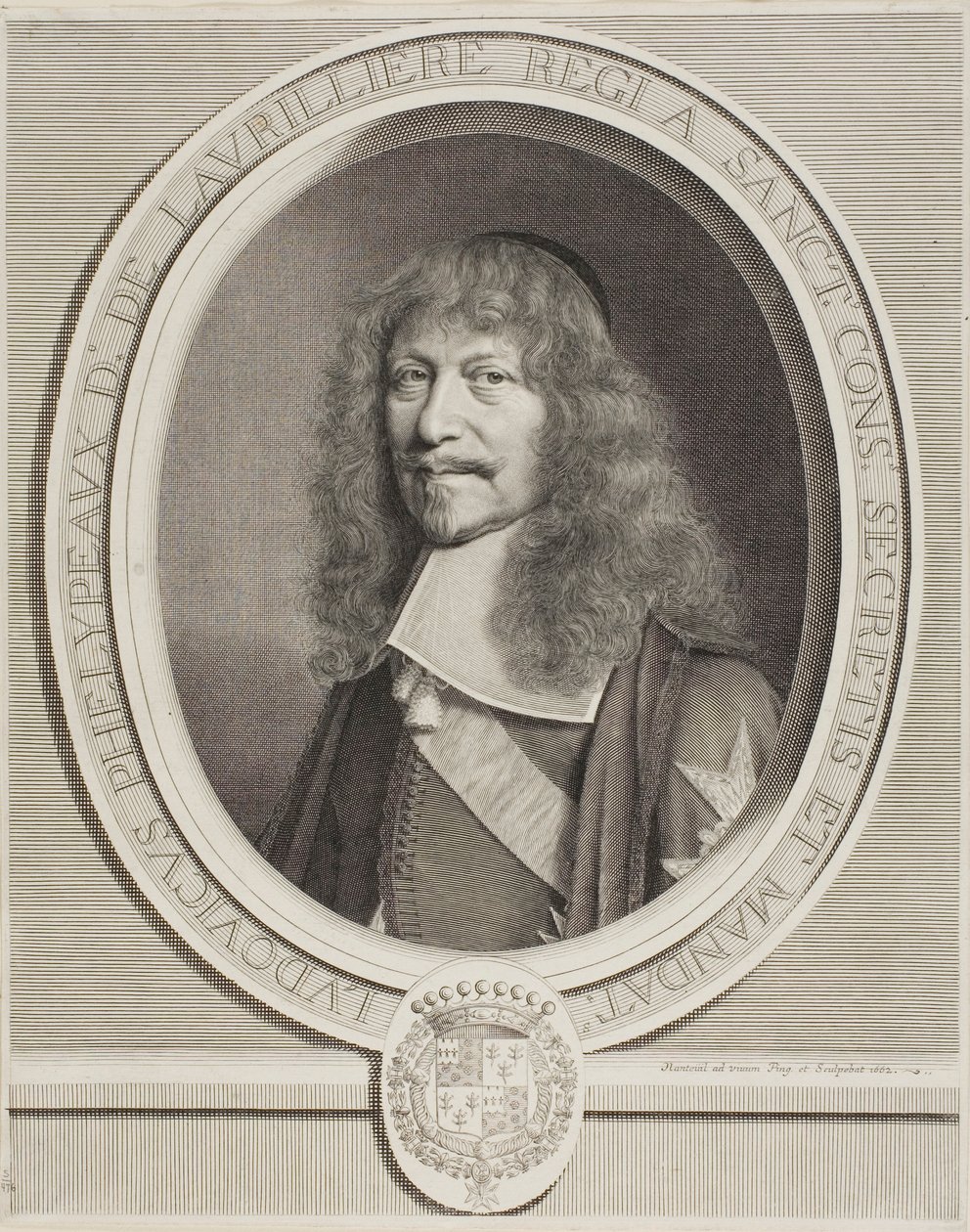 Louis Phélypeaux de la Vrillière av Robert Nanteuil