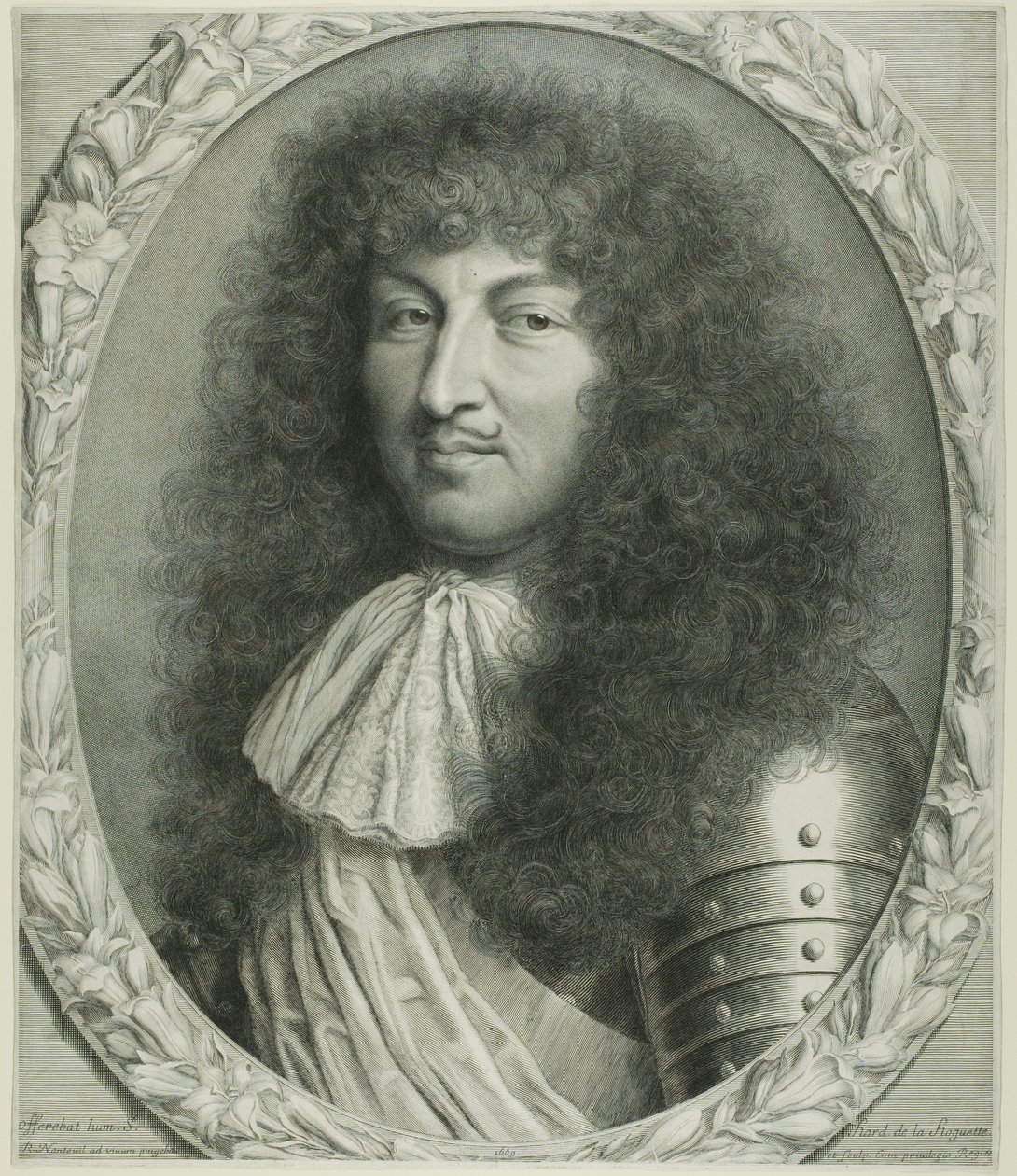 Ludvig XIV av Robert Nanteuil