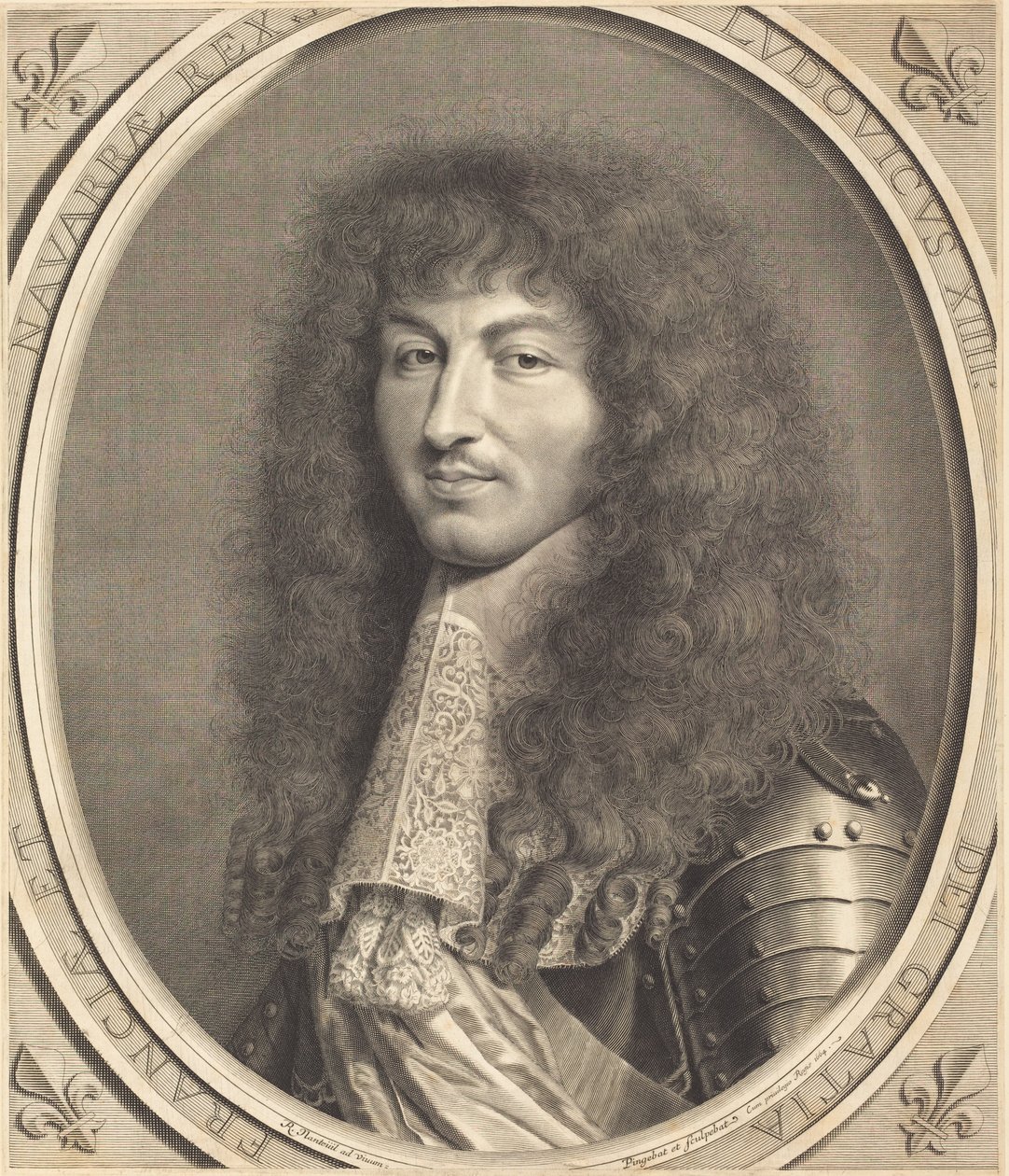 Ludvig XIV av Robert Nanteuil