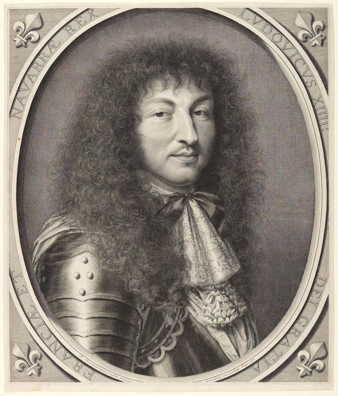 Ludvig XIV av Robert Nanteuil