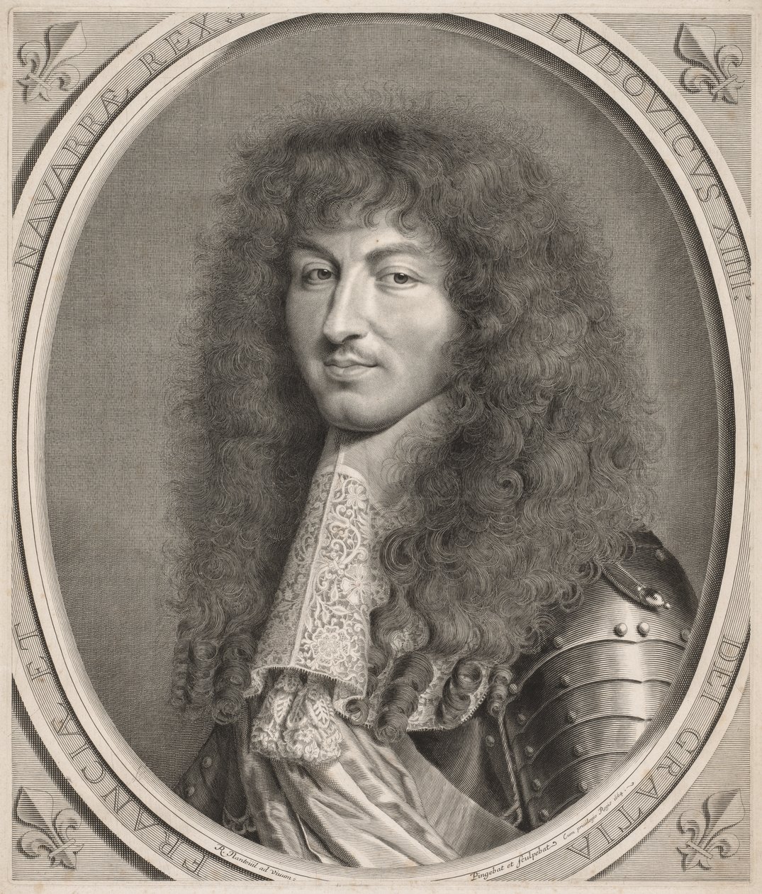 Ludvig XIV av Robert Nanteuil