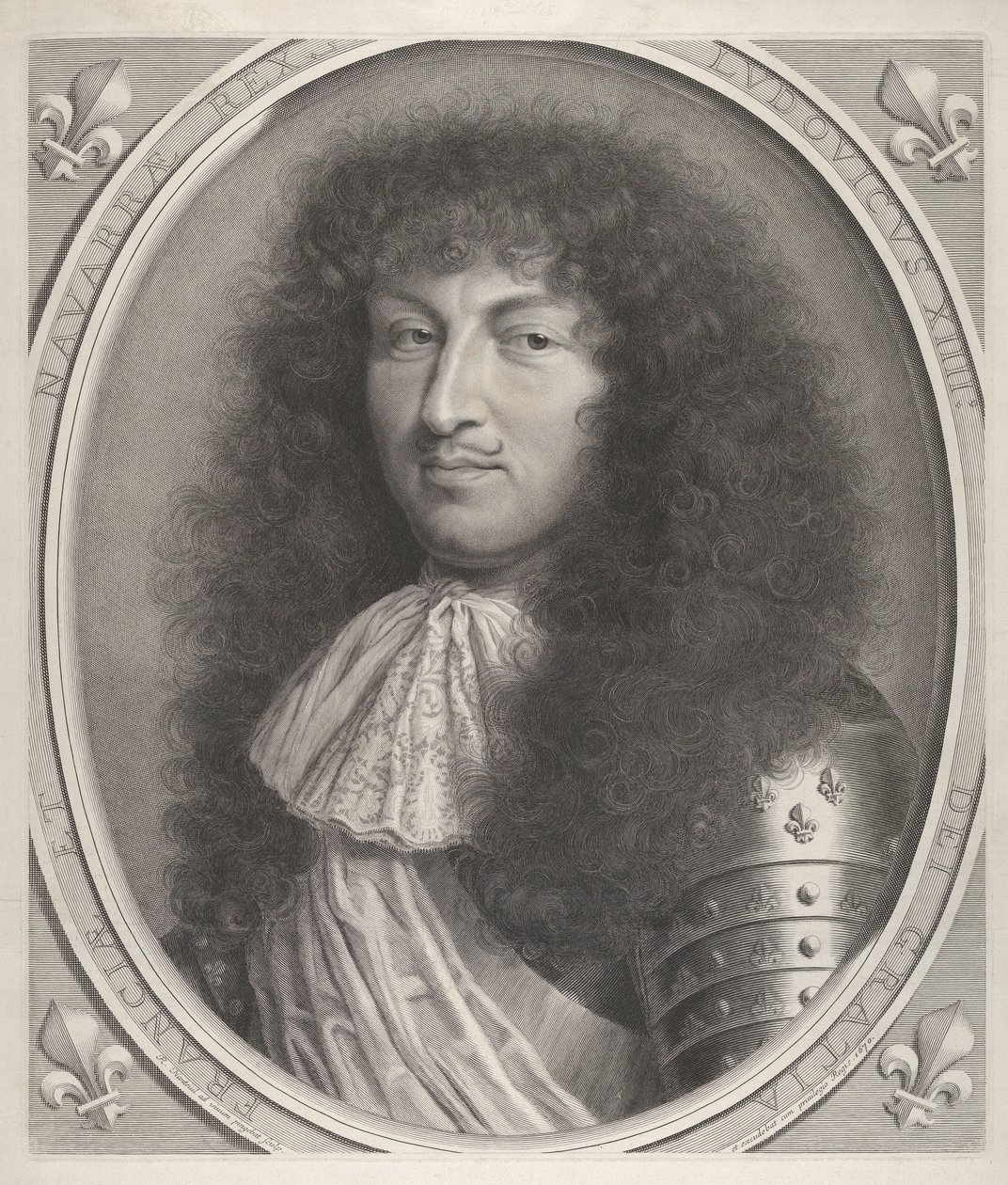 Ludvig XIV av Robert Nanteuil