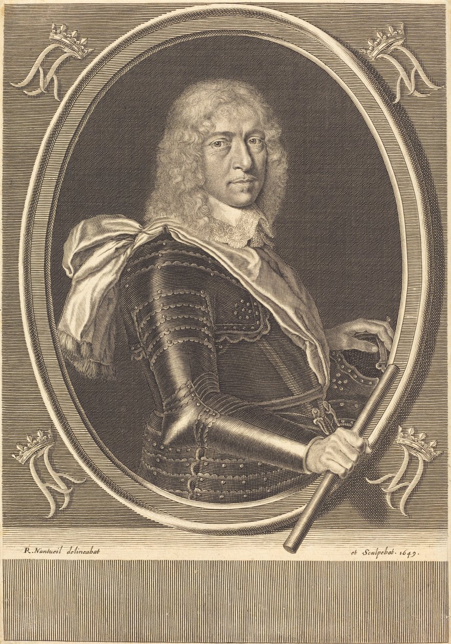 Louis de Bourbon-Vendome, hertig av Mercoeur av Robert Nanteuil