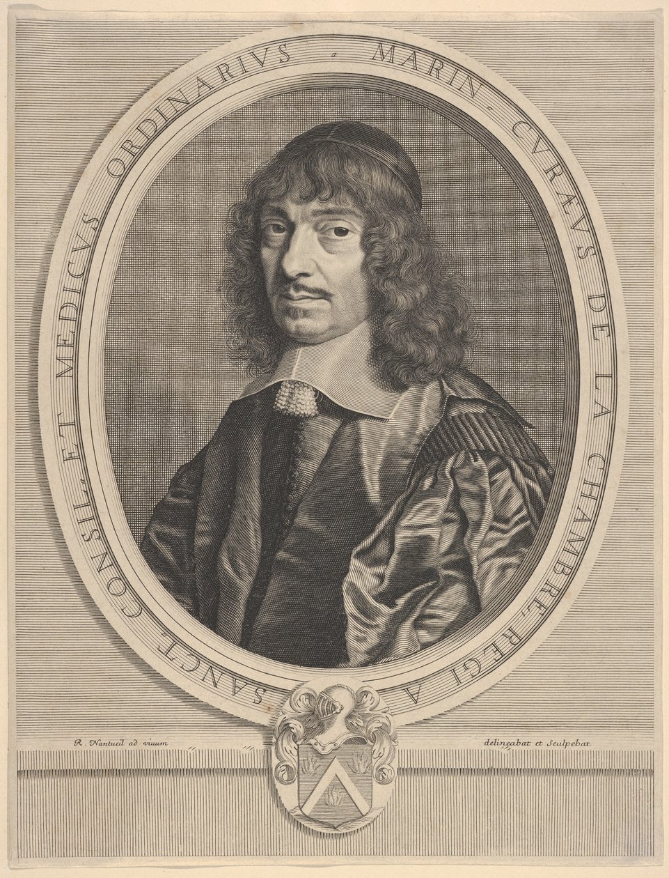 Marin Cureau de La Chambre av Robert Nanteuil
