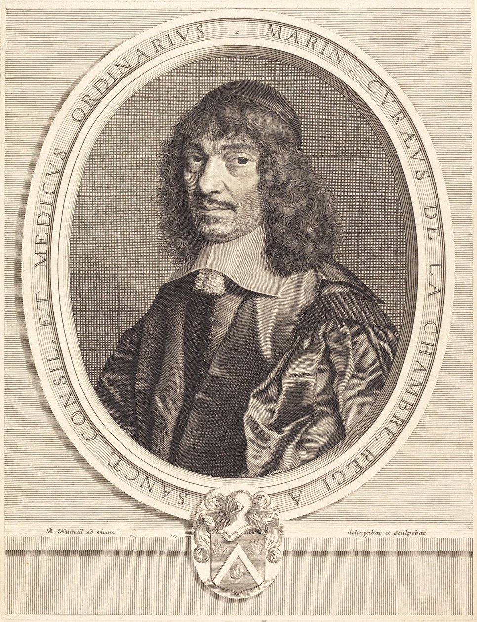 Marin Cureau de la Chambre av Robert Nanteuil