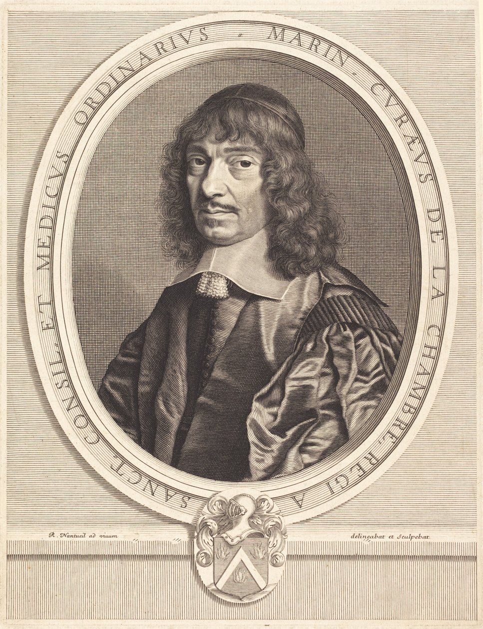 Marin Cureau de la Chambre av Robert Nanteuil