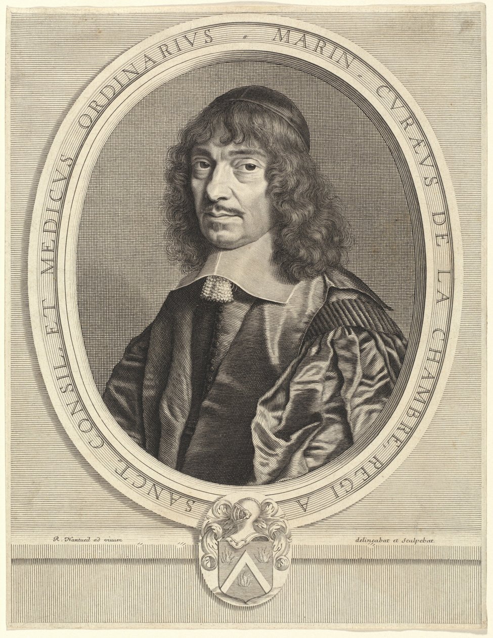 Marin Cureau de la Chambre av Robert Nanteuil