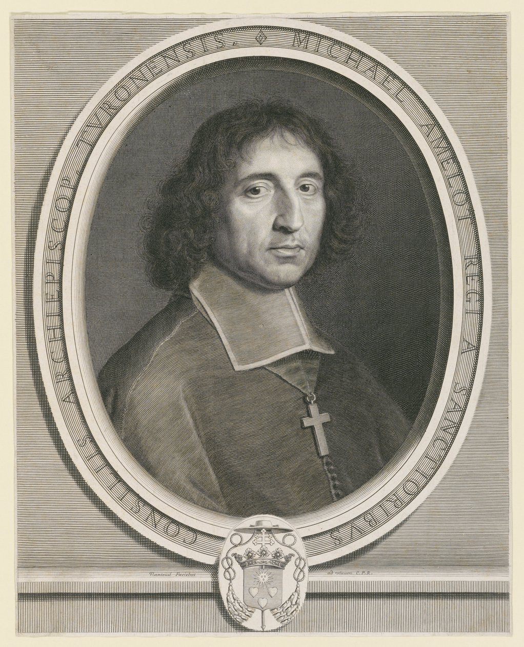 Michel Amelot, ärkebiskop av Tours (ärkebiskop av Tours) av Robert Nanteuil