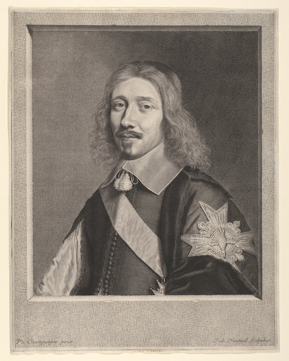Michel IV Le Tellier Kanslern, 1653. av Robert Nanteuil