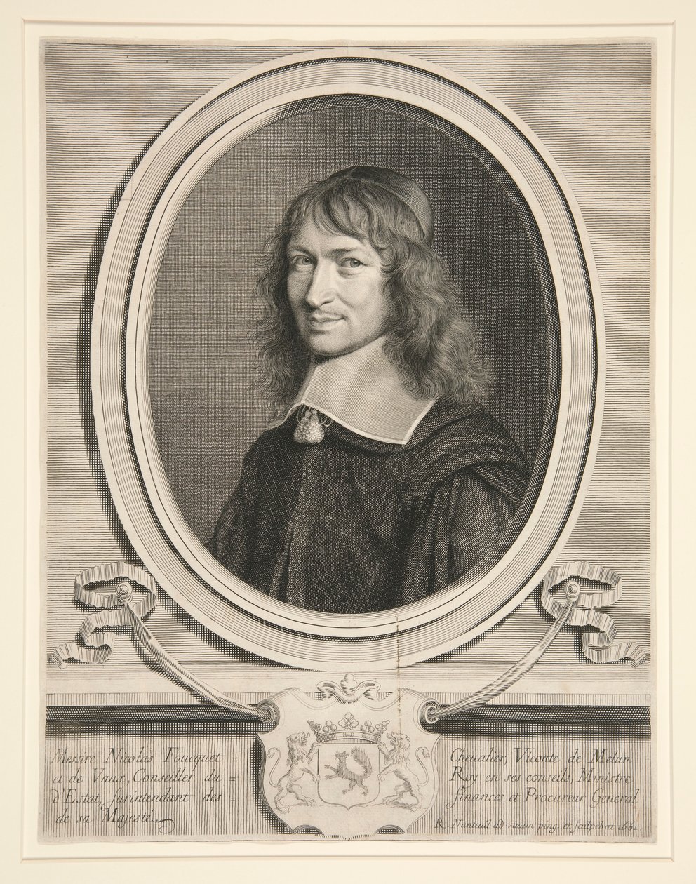 Nicolas Fouquet, finansintendent (1615-1680) av Robert Nanteuil