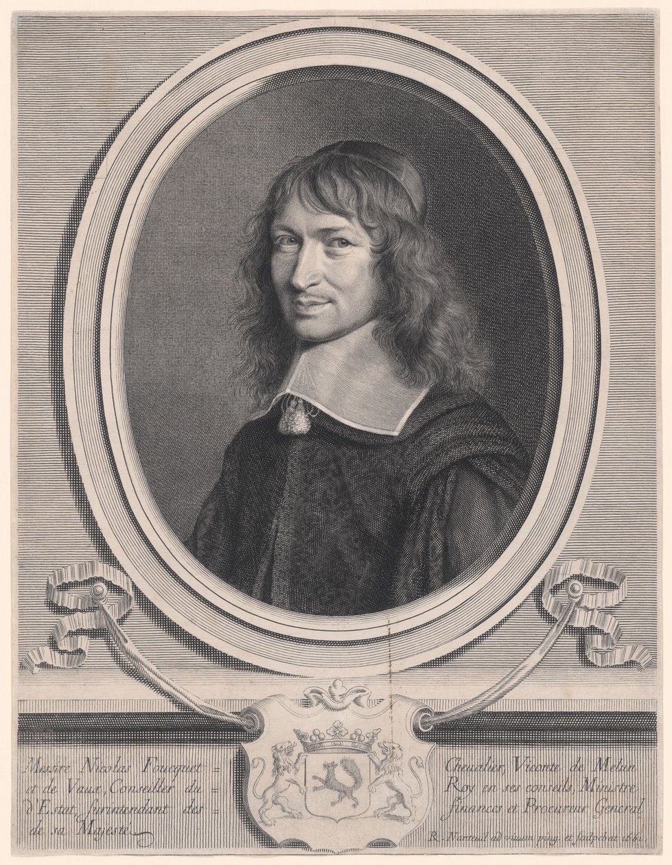 Nicholas Fouquet, finansminister (1615–1680) av Robert Nanteuil