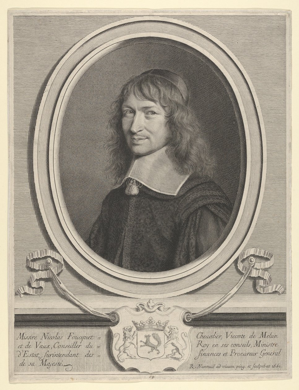 Nicolas Fouquet av Robert Nanteuil