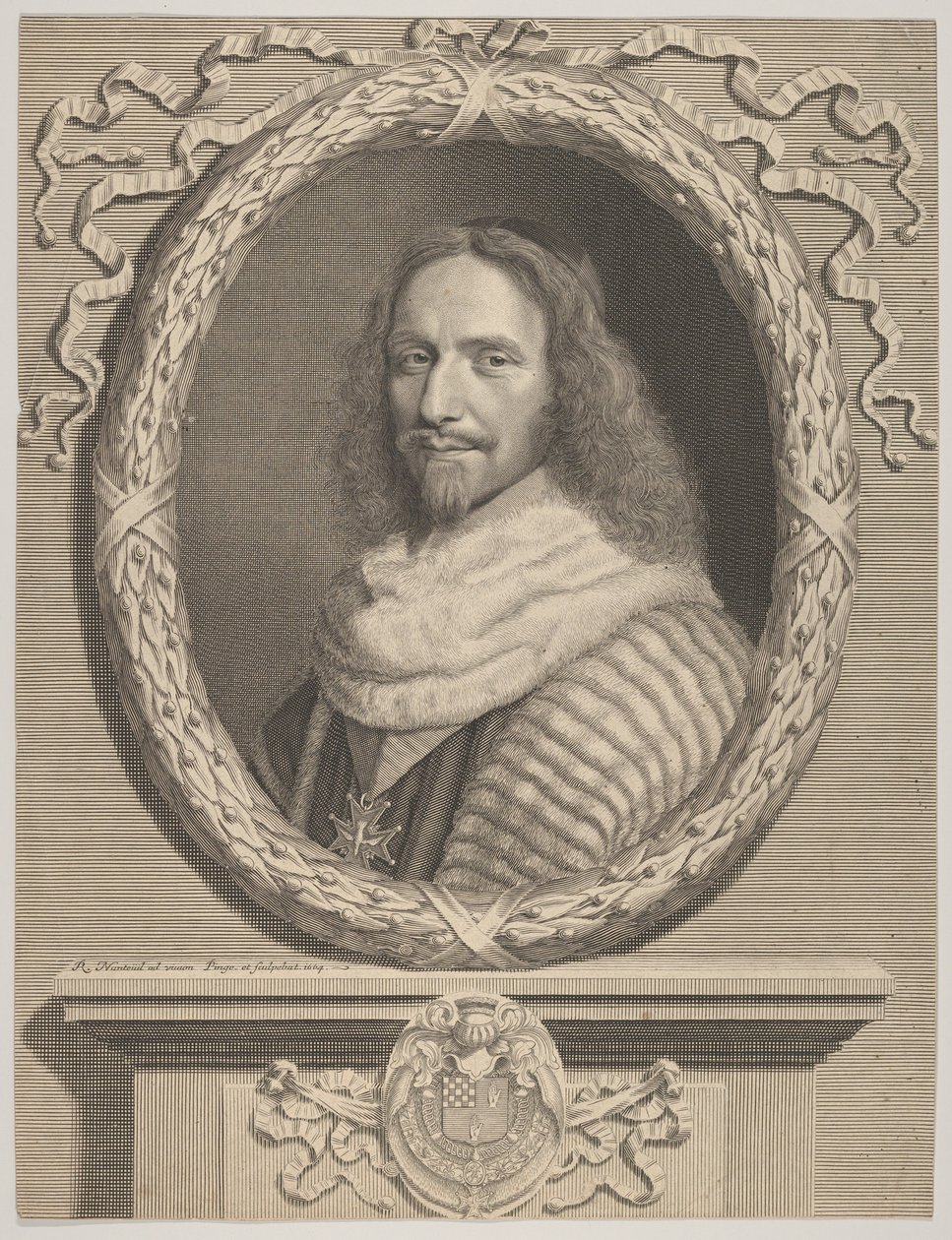 Nicolas Potier från Novion av Robert Nanteuil
