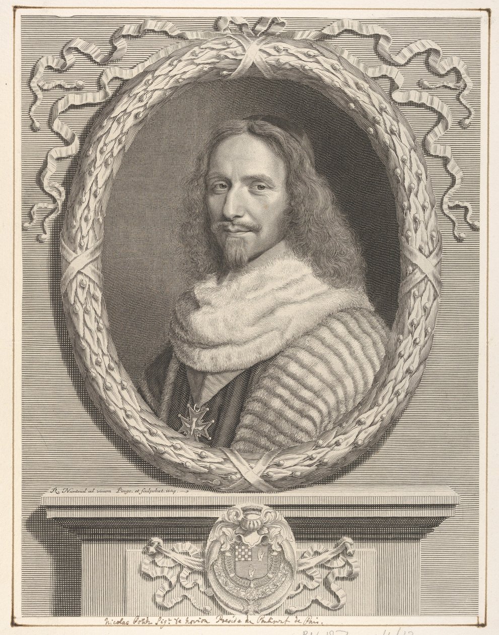 Nicolas Potier de Novion av Robert Nanteuil