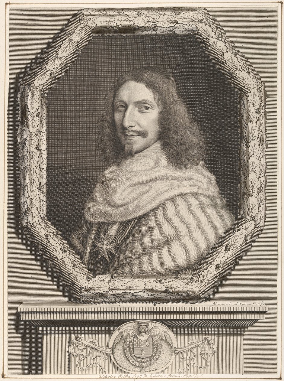 Nicolas Potier de Novion av Robert Nanteuil