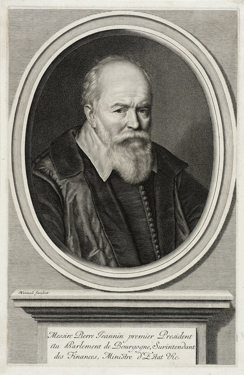 Pierre Jeannin av Robert Nanteuil