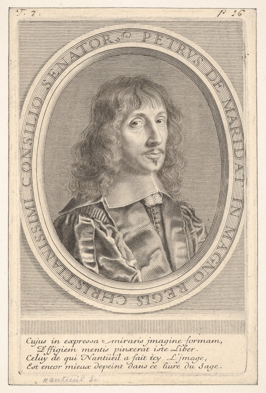 Pierre da Maridat av Robert Nanteuil
