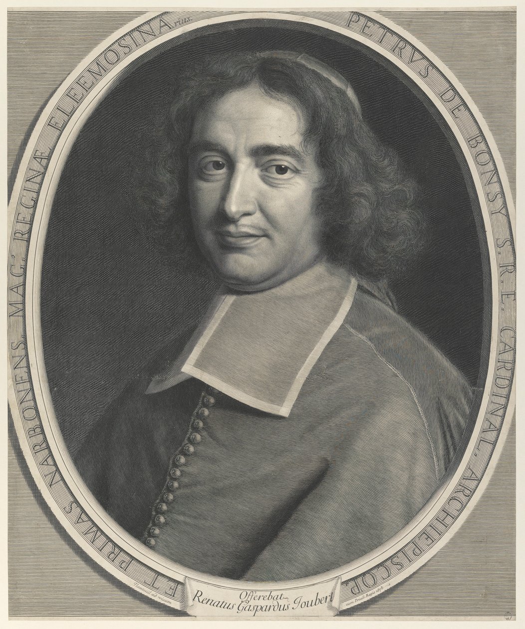 Pierre de Bonzi, kardinal, ärkebiskop av Narbonne (kardinal, ärkebiskop av Narbonne) av Robert Nanteuil