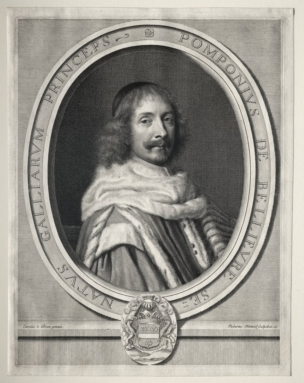 Pomponne II av Bellievre av Robert Nanteuil