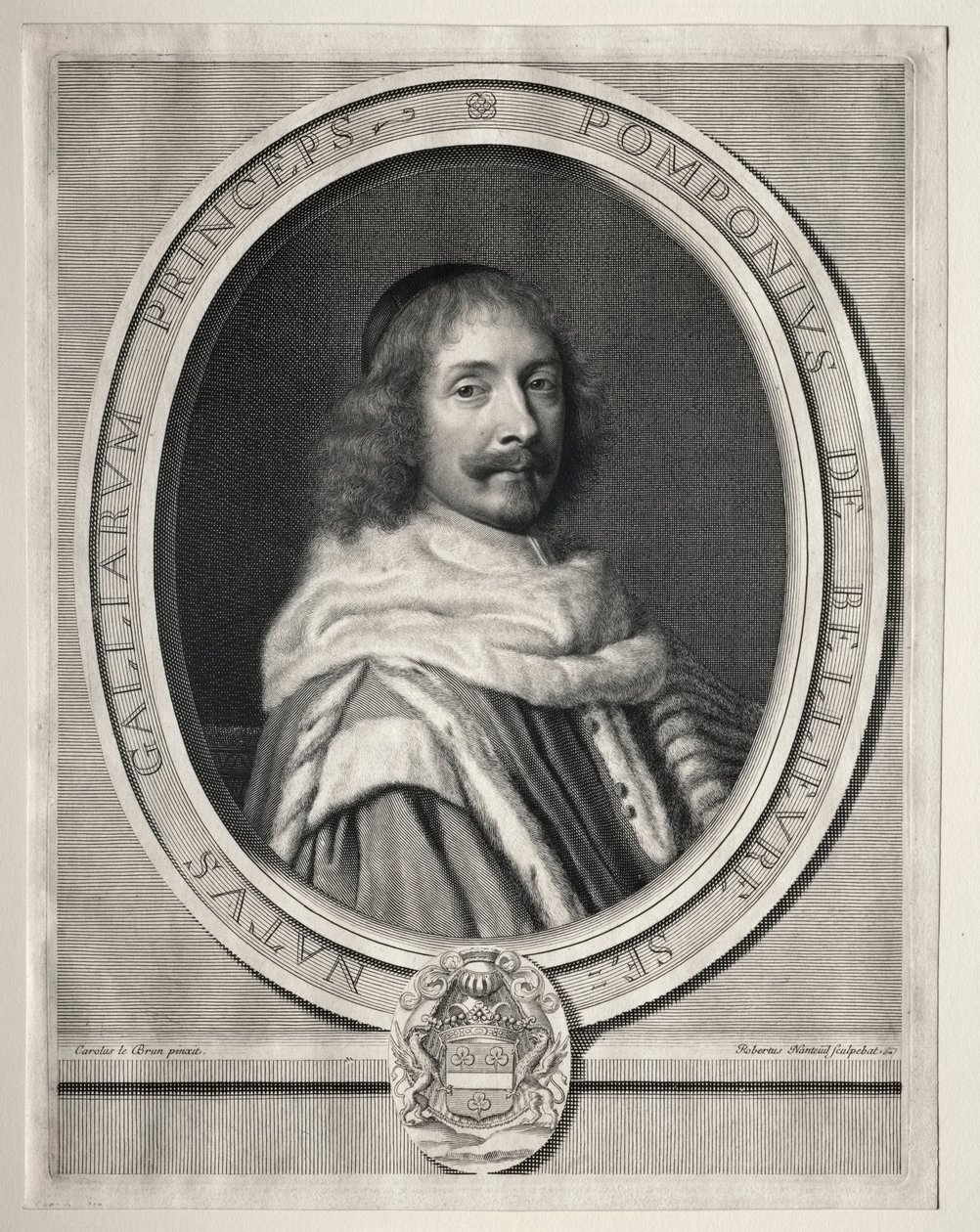 Pompone II av Bellievre. av Robert Nanteuil