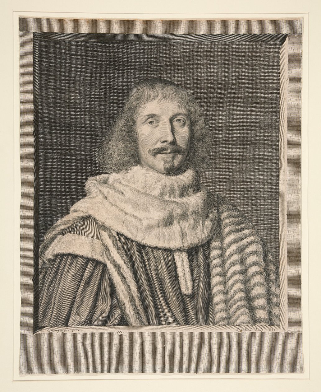 Pomponne de Bellièvre (1606-1657), förste president för Parisparlamentet av Robert Nanteuil