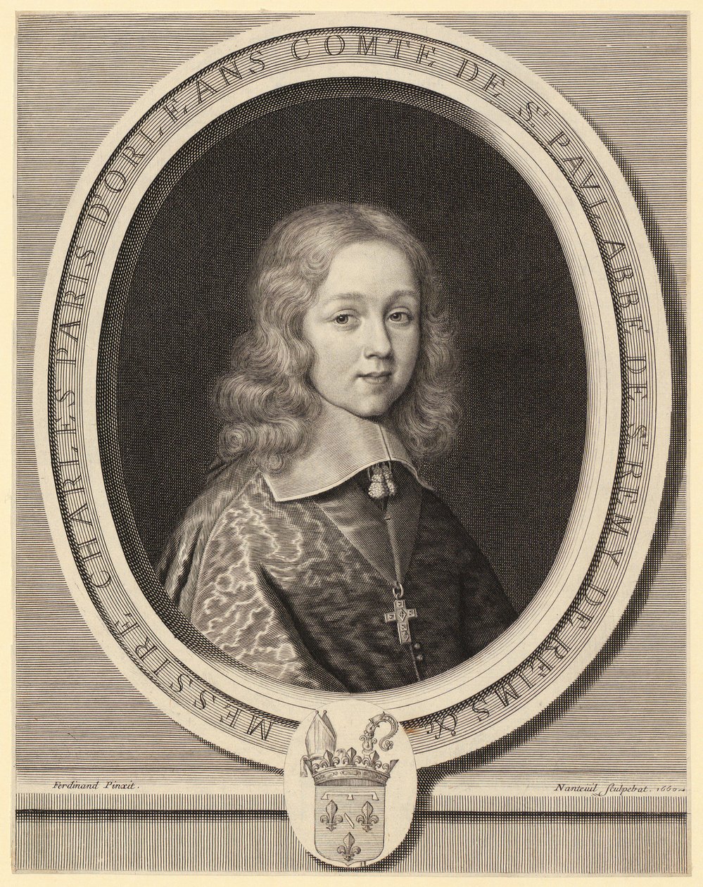 Porträtt av Charles-Paris d