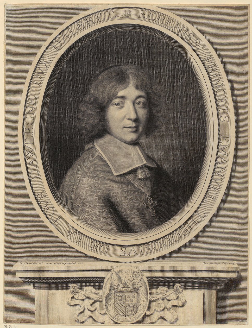 Porträtt av Emmanuel-Théodose de La Tour d
