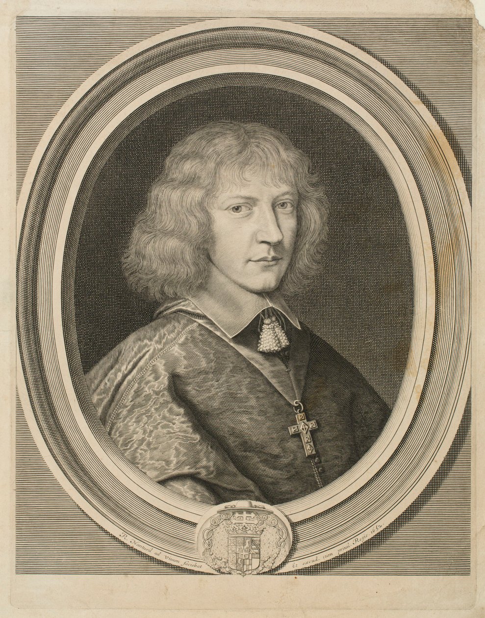 Porträtt av Henrik II av Savojen-Nemours av Robert Nanteuil