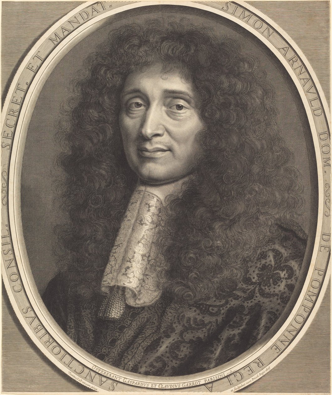 Simon Arnauld, markis de Pomponne av Robert Nanteuil