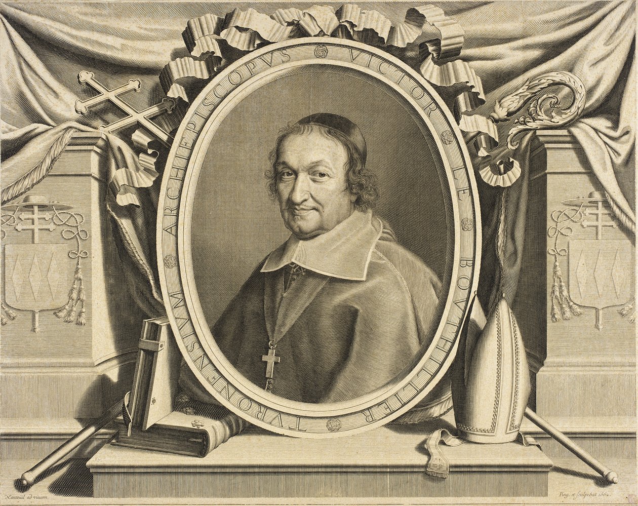 Victor Bouthillier, ärkebiskop av Tours av Robert Nanteuil