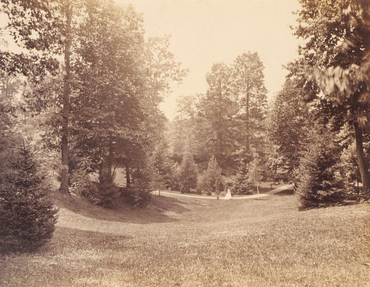 Clarence Howard Clark Estate, från portföljen "Views at Chestnutwold" av Robert Newell