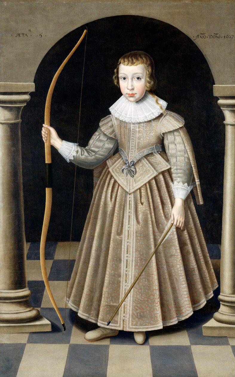 En pojke av familjen Howard, 1627 av Robert Peake