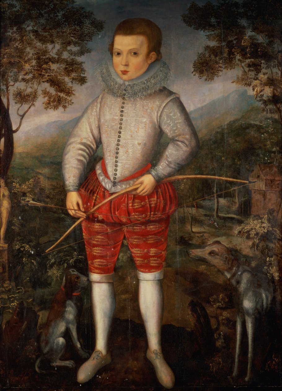 Porträtt av en pojke av Robert Peake