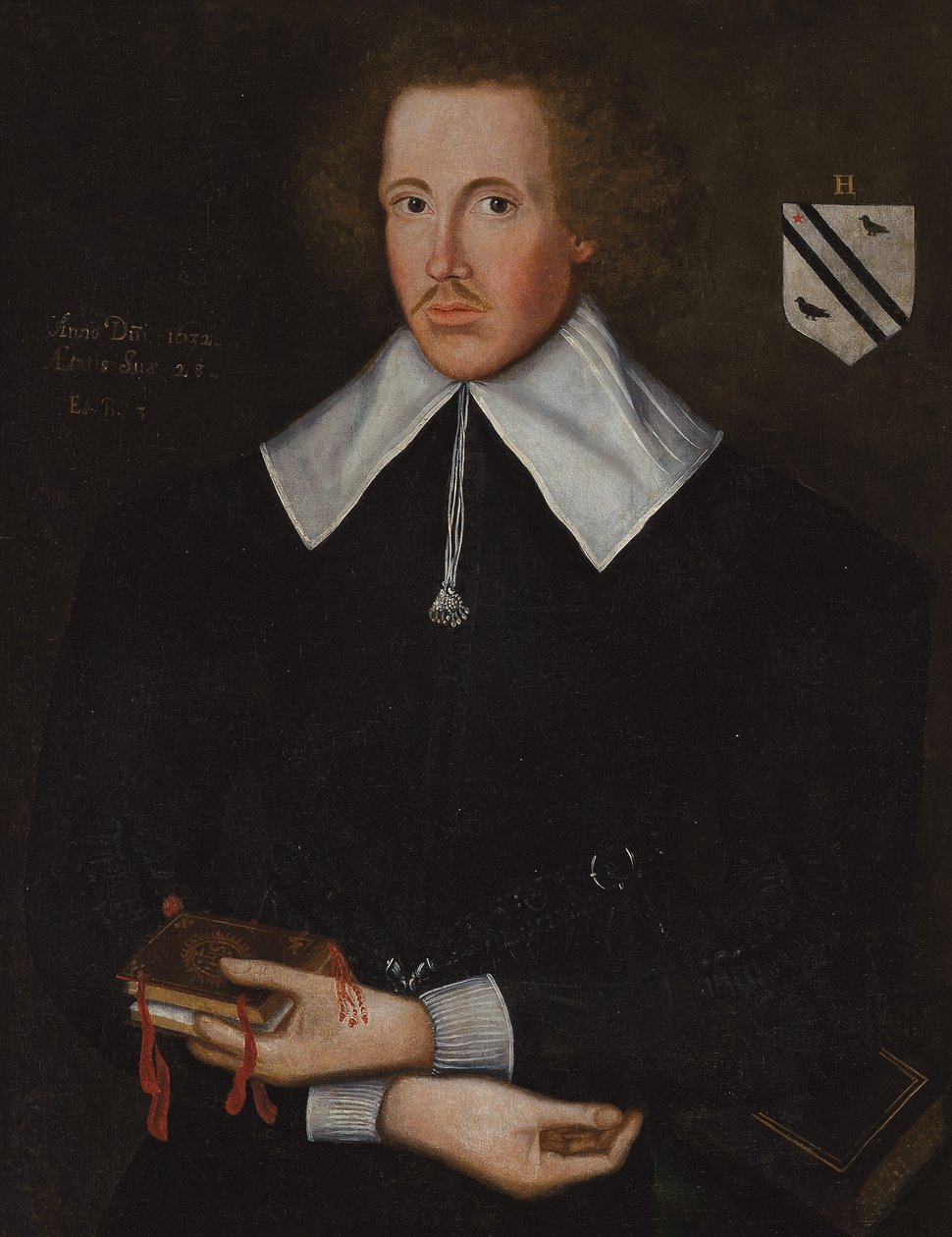 Porträtt av en gentleman, 28 år, 1632 av Robert Peake